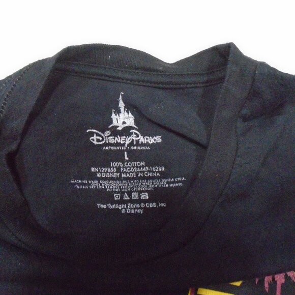 Disney California Adventure Hollywood Tower Hotel Terror Passholder Shirt Large - Picture 2 of 3